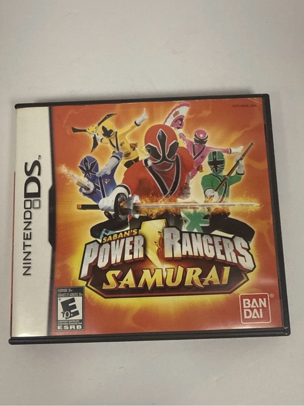Power Rangers Samurai Nintendo DS Complete CIB Authentic - Picture 1 of 3